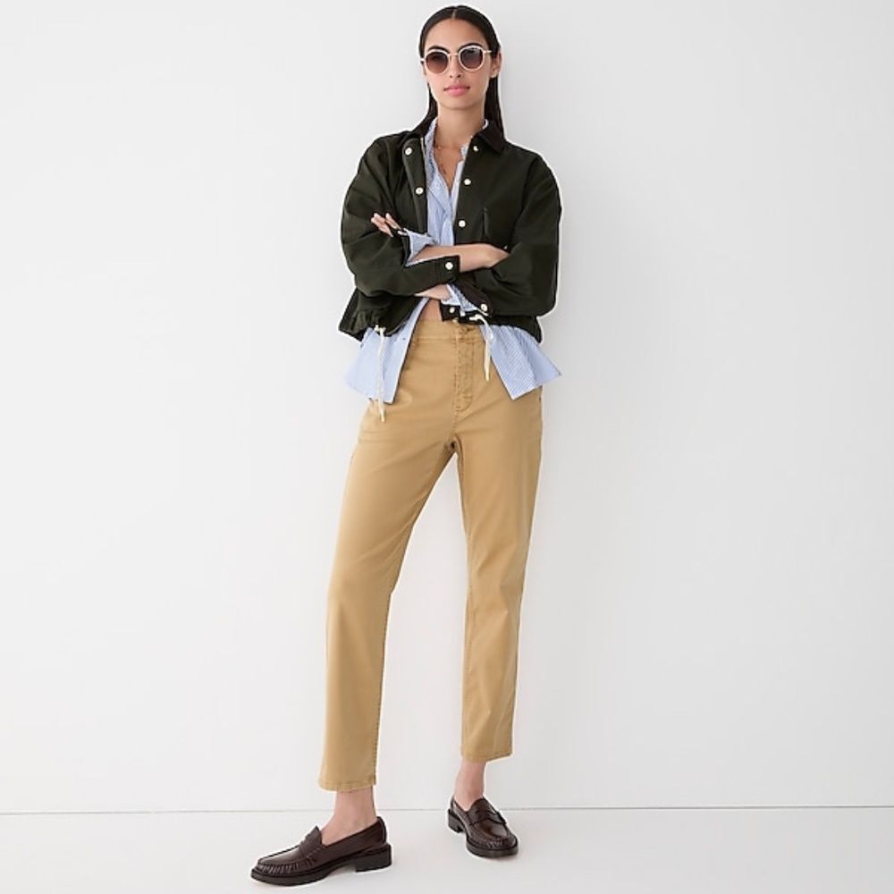 J.Crew Vintage Slim Straight Stretch Chino Pant AB648 in Honey Brown
